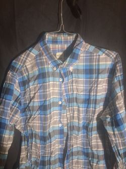 Old Navy Plaid Button-Down Shirt