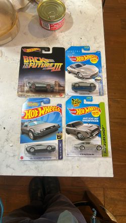 Hot Wheels James Bond and Back To The Future