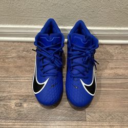 NEW Nike Vapor Edge Elite 360 2 Royal Blue DA5457-400 Football Cleats Men 10.5