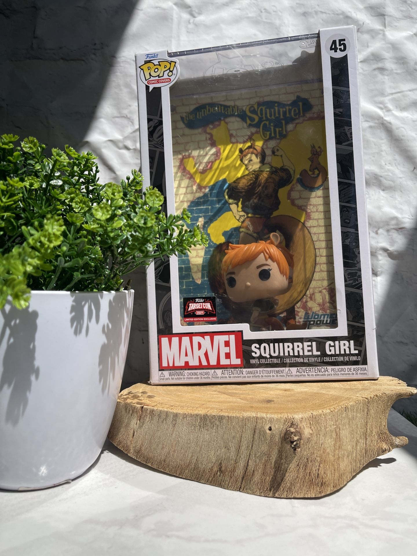 Limited Edition, Exclusive Squirrel Girl Marvel, Funko Pop Vinyl Collectible