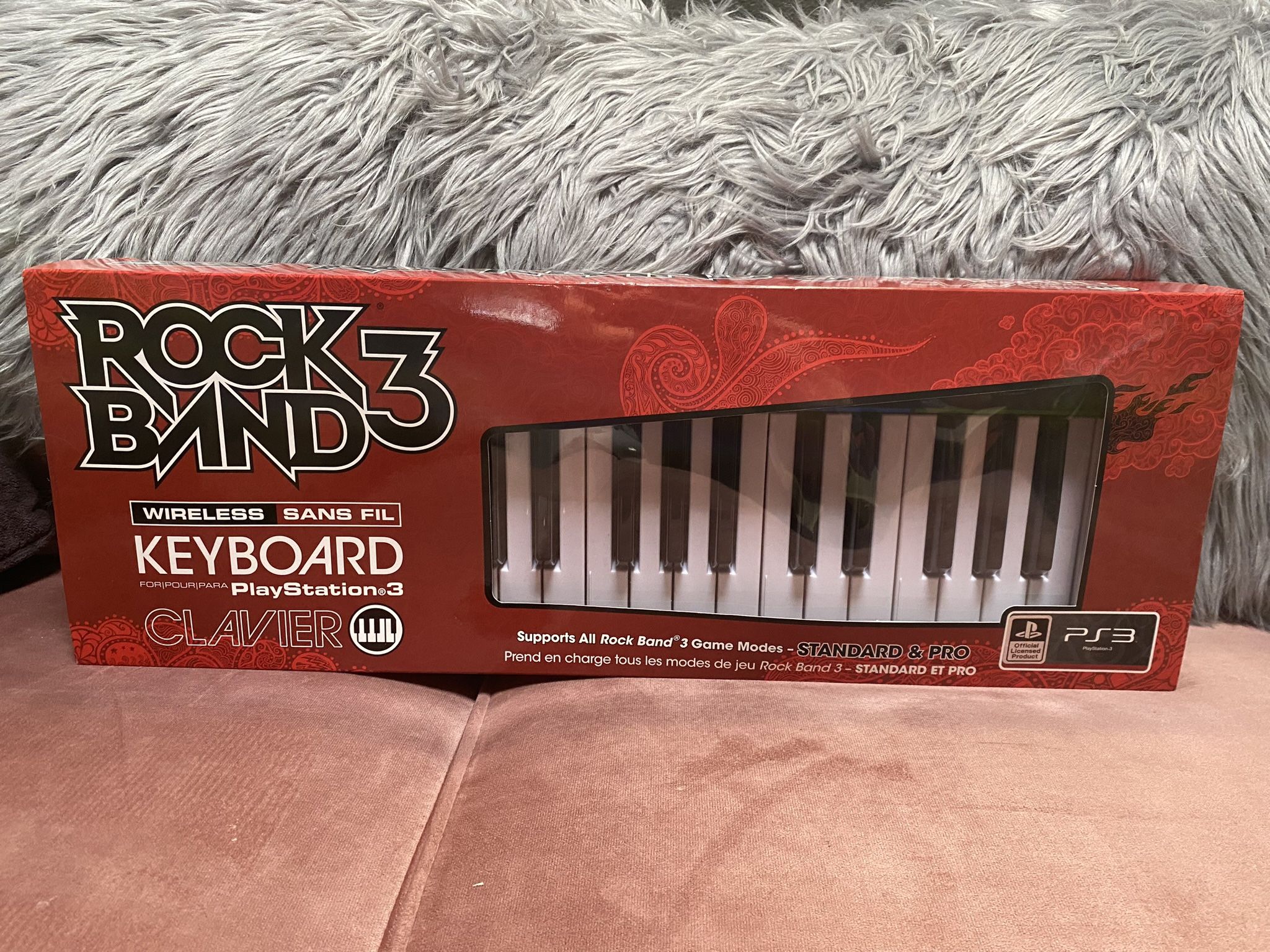 Rock Band Wireless Keyboard For PS3+ New In Box