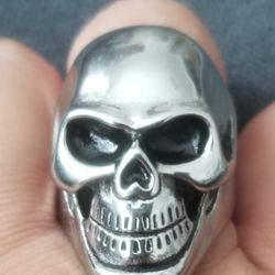 Large Gothic SS Mens Ring