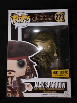 Funko Pop Jack Sparrow #273 Hot Topic Exclusive