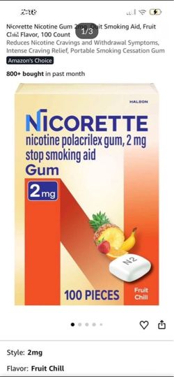 Nicorette Gum 2 mg ( 200 count )