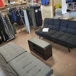 New Black Futon $189 New Grey Futon $259