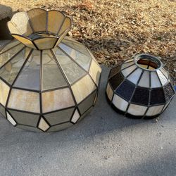 Stained Glass Lampshades Vintage