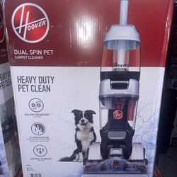 Hoover Dual Spin Pet Carpet Cleaner NEW