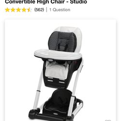 Graco Convertible High Chair