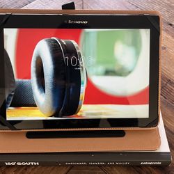 Lenovo TAB 2 A10-70F 10" Android Tablet w/ Case – Good Condition 