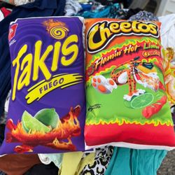 Takis & Cheetos Pillow