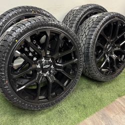 New 24 inch gm style wheels wrapped in 305/35r24 Atturo ATS tires