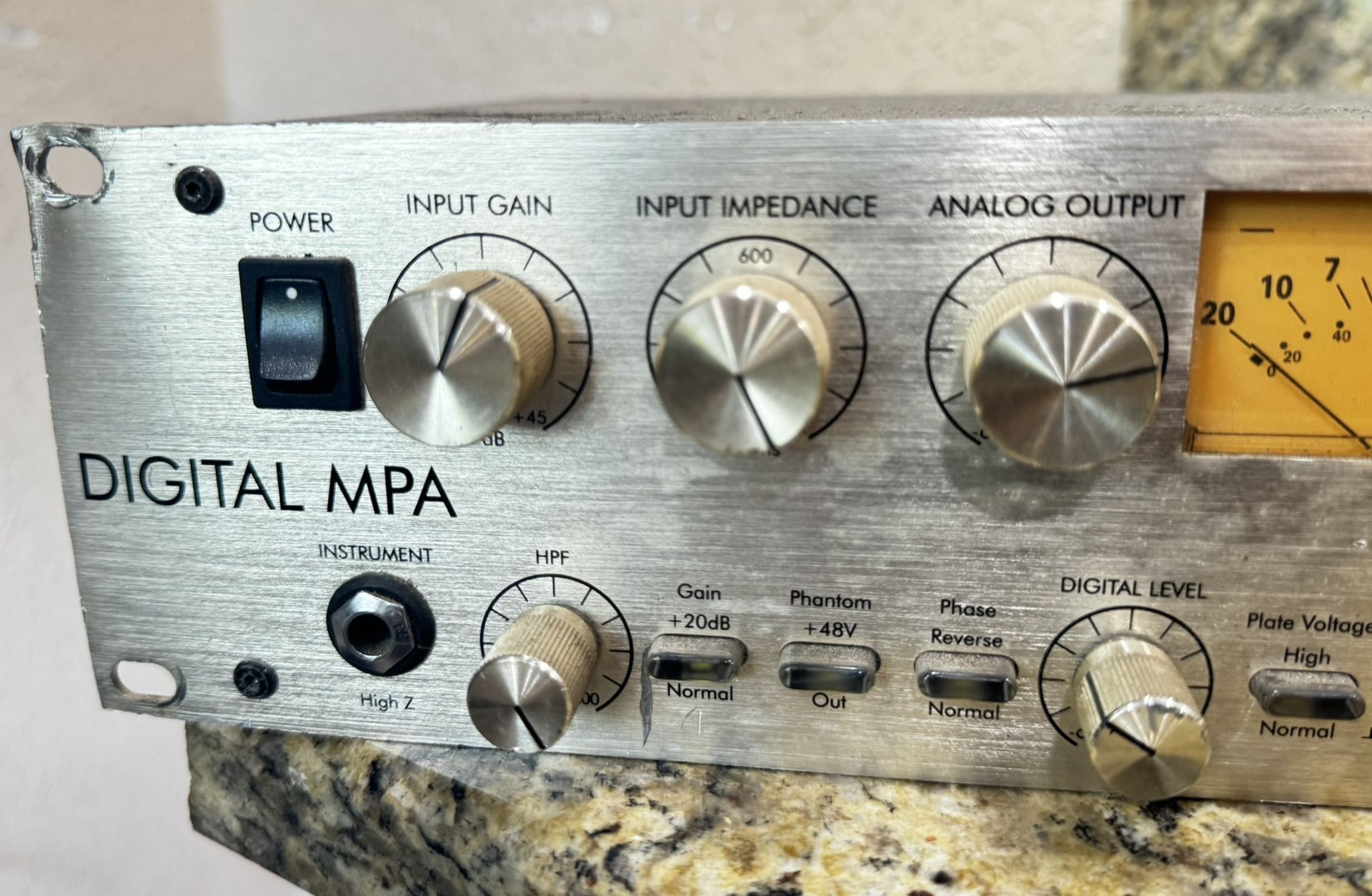 ART MPA GOLD 2 CHANNEL MICROPHONE PREAMP