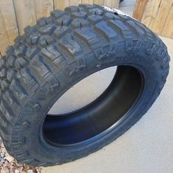 4 New LT 35 12.50 22 Goodyear Wrangler Boulder M/T Tires 12PLY Date 2023