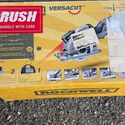 Versa Cut RK3440K Compact Mini Corded Circular Saw, 120 V, 4 A, 3-3/8 in