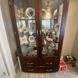 Cabinet with Lights