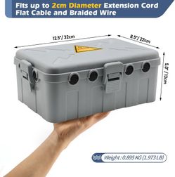 Outdoor Weatherproof Electrical Box Cover
