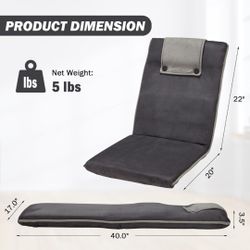 Floor Chair With Back Support