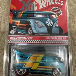 2024 Hot Wheels Selections Car RLC Exclusive Volkswagen Drag Bus