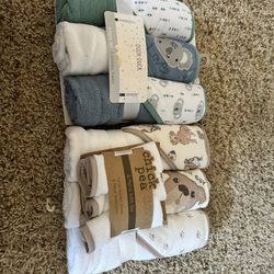 Baby Boy Hooded Towels 