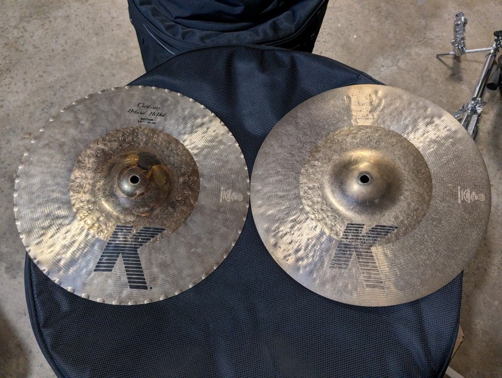 Zildjian K Custom Hybrid Hi Hats 14.25"
