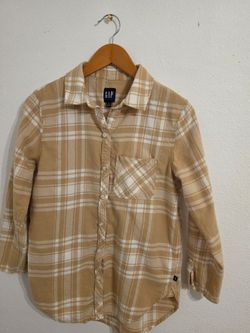 Gap Plaid Flannel Button-Up Shirt