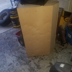 wood corner cabinet 