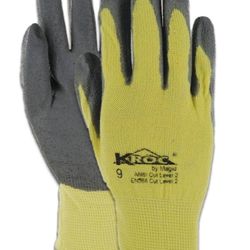 MAGID Polyurethane Coated Cut Resistant Kevlar Gloves NWOT Size 8