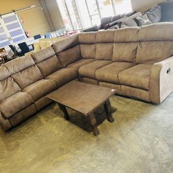 manual reclining sectional sofa 🦋