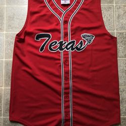 Texas Tornado Sleeveless Baseball Jersey