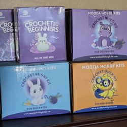 Lot of 5 NIB Crochet Kits for Beginners! 🧶