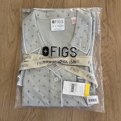 Figs Scrubs Women’s Pajama Set Size Large NEW IN PACKAGE 