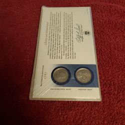 1999) Delaware Liberty State Quarters  P/ D Set
