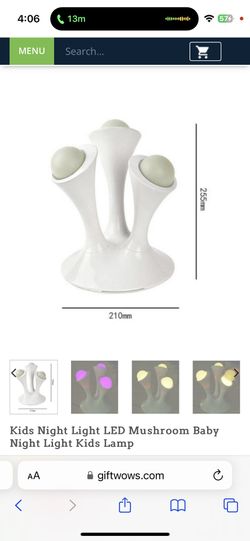 Excellent Condition Boom Night Light 