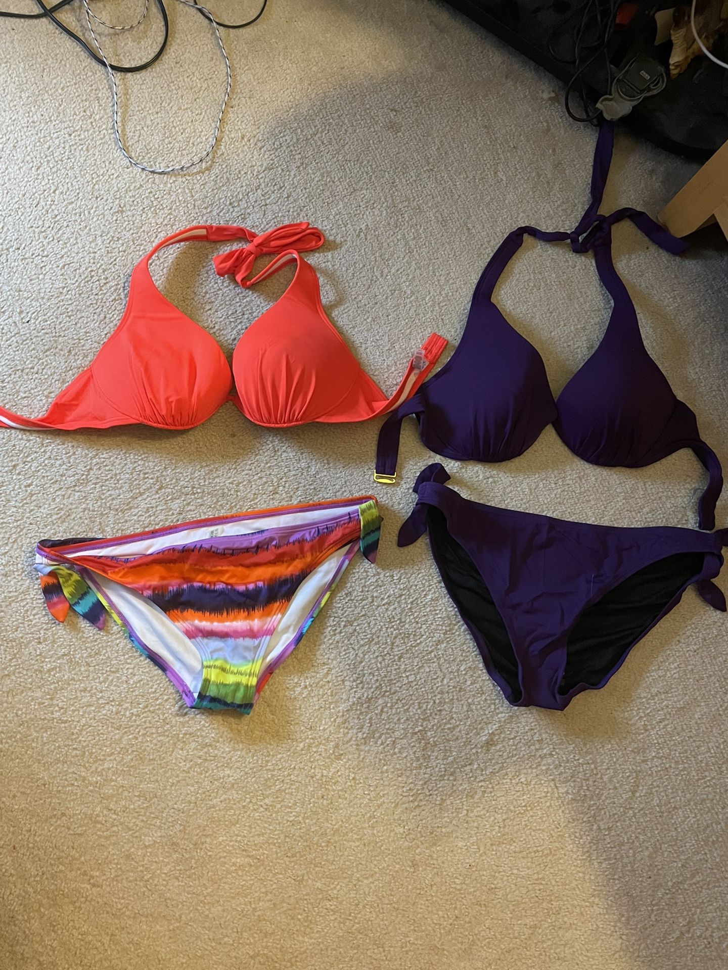 Victoria’s Secret Bikini Lot New 36d Xl