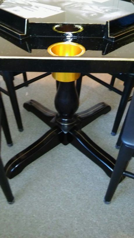New Al Pacino from the movie scarface Domino table 4 chairs/mesa y 4 sillas nuevas
