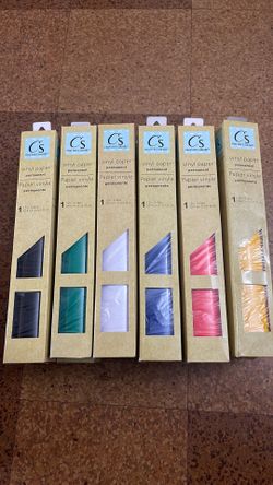Craft vinyl paper