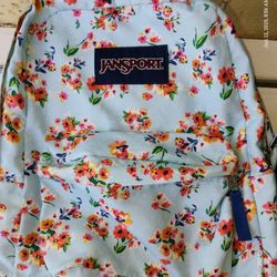 Jansport Floral Backpack 