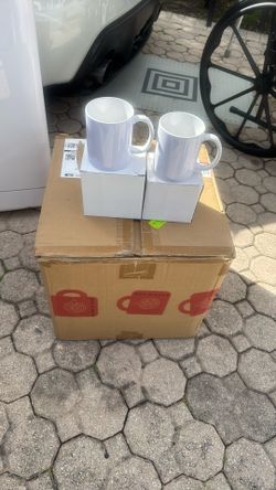 Sublimation Mugs X 33 For Printing 