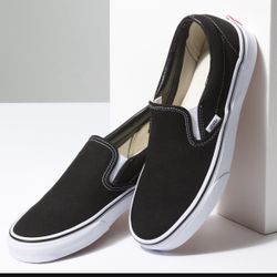 Vans Slip On Black Men’s 10