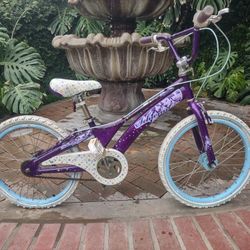 Purple Little Girls Bicycle See Pictures For Measurements