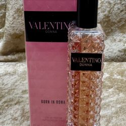 Born In Roma Donna For Women Eau De Parfum 0.5 Fl. Oz./15 Ml. Travel Size Bottle Spray Sealed Box 