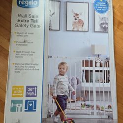 Wall Safe Extra tall Safety Baby Gate 