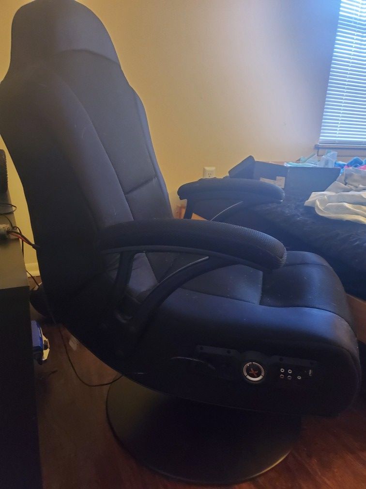 Xrocker gaming chair.