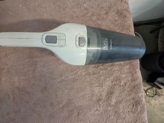 Handheld  black and decker vaccume