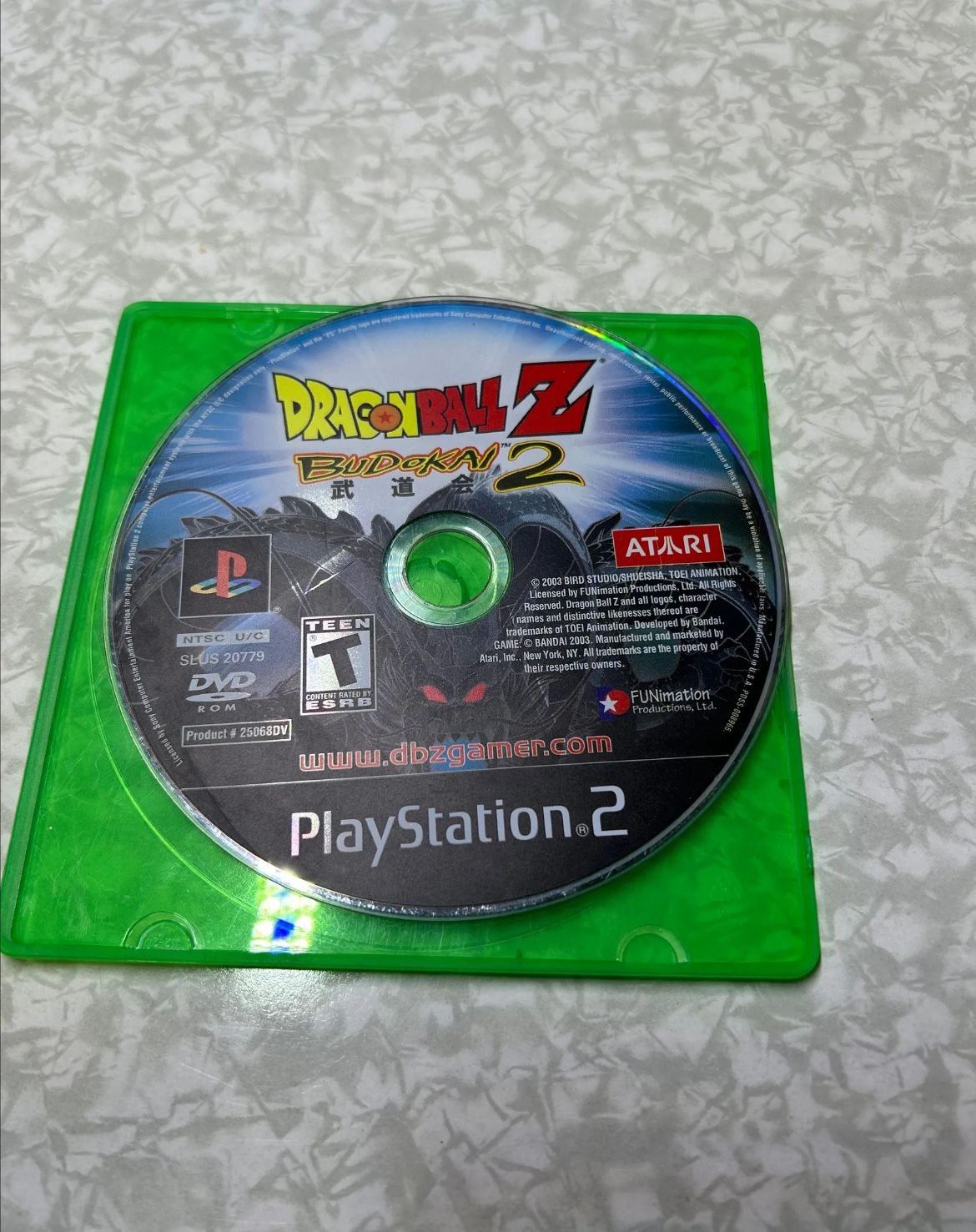 Dragon Ball Z Budokai 2 PS2