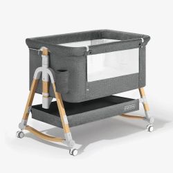 New - Cuddly Bassinet Bedside Sleeper, 3 in 1 Baby Bassinet with Mattress