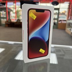Iphone 14 128GB Unlocked (red) Sealed In The Box