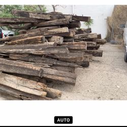 Railroad Ties Approximately 100 Pieces