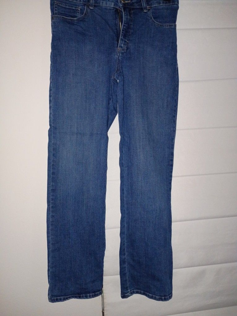 Various Colors Of Straight Leg Jeans Size 10-12