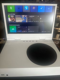 -Xbox Series S With Xscreen Attachment-